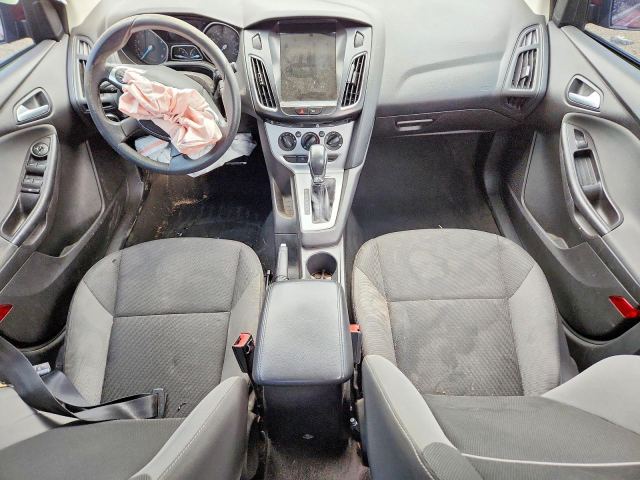 2014 Ford Focus Se Red vin: 1FADP3F23EL205041