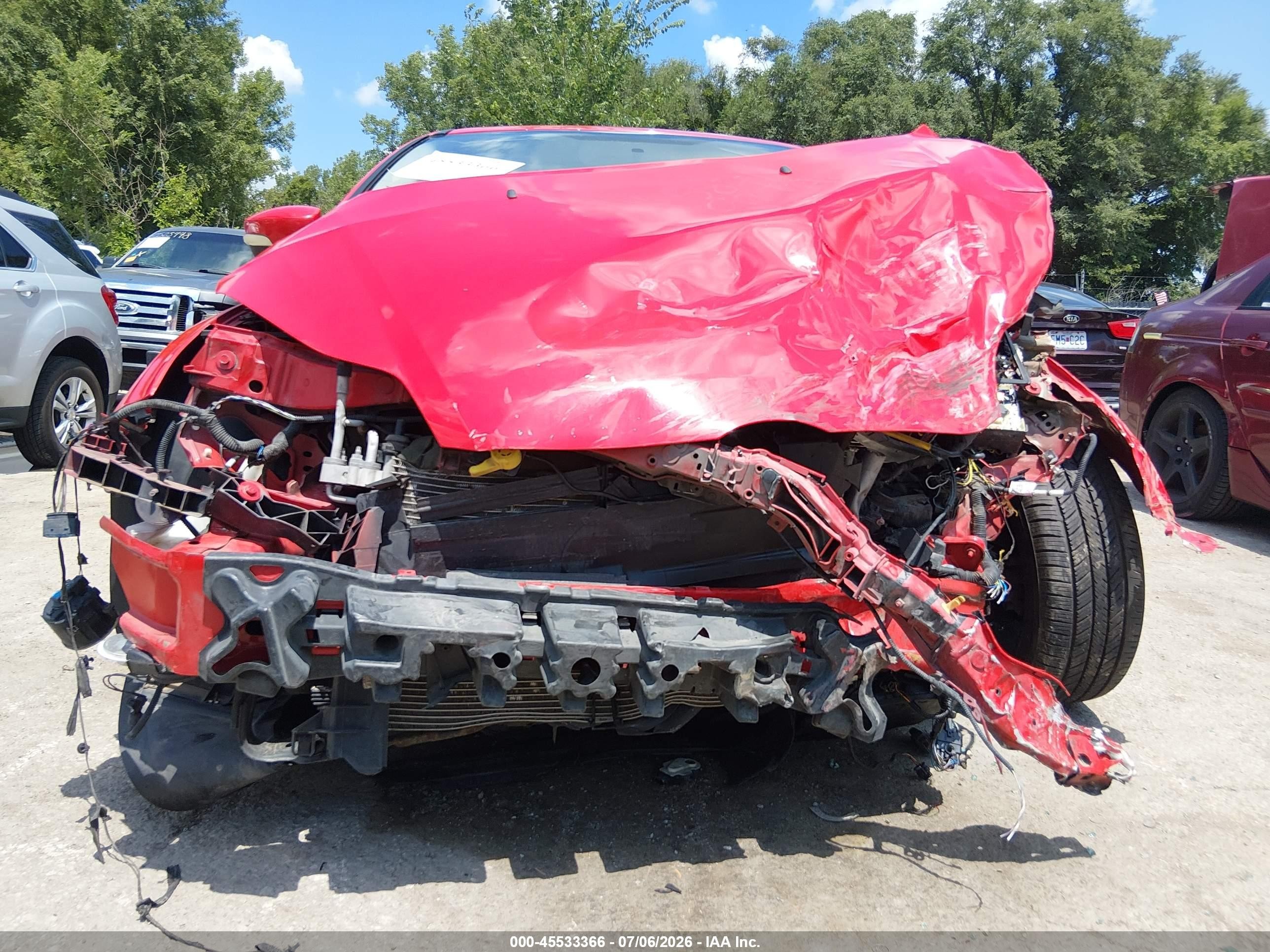 2014 Ford Focus Se Red vin: 1FADP3F23EL209140