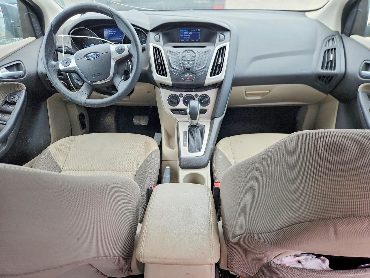 2014 Ford Focus Se Gray vin: 1FADP3F23EL218646