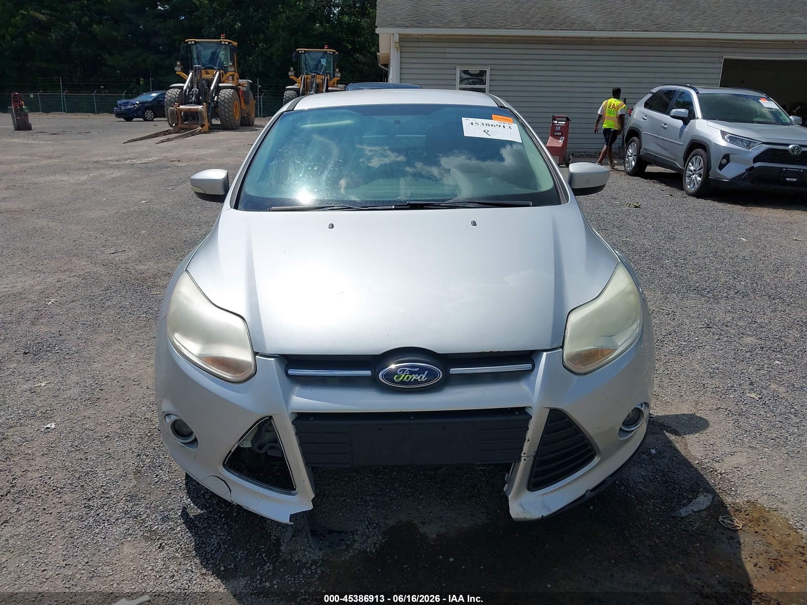 2014 Ford Focus Se Silver vin: 1FADP3F23EL223913