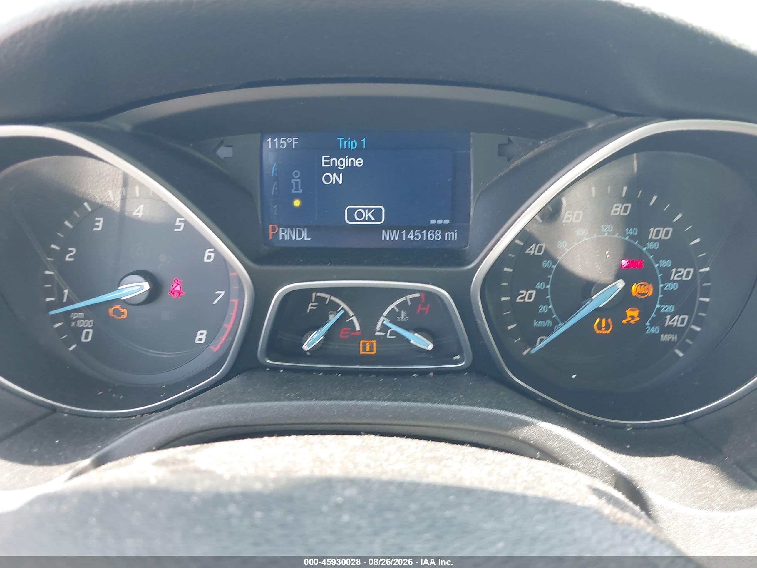 2014 Ford Focus Se Синий vin: 1FADP3F23EL246527