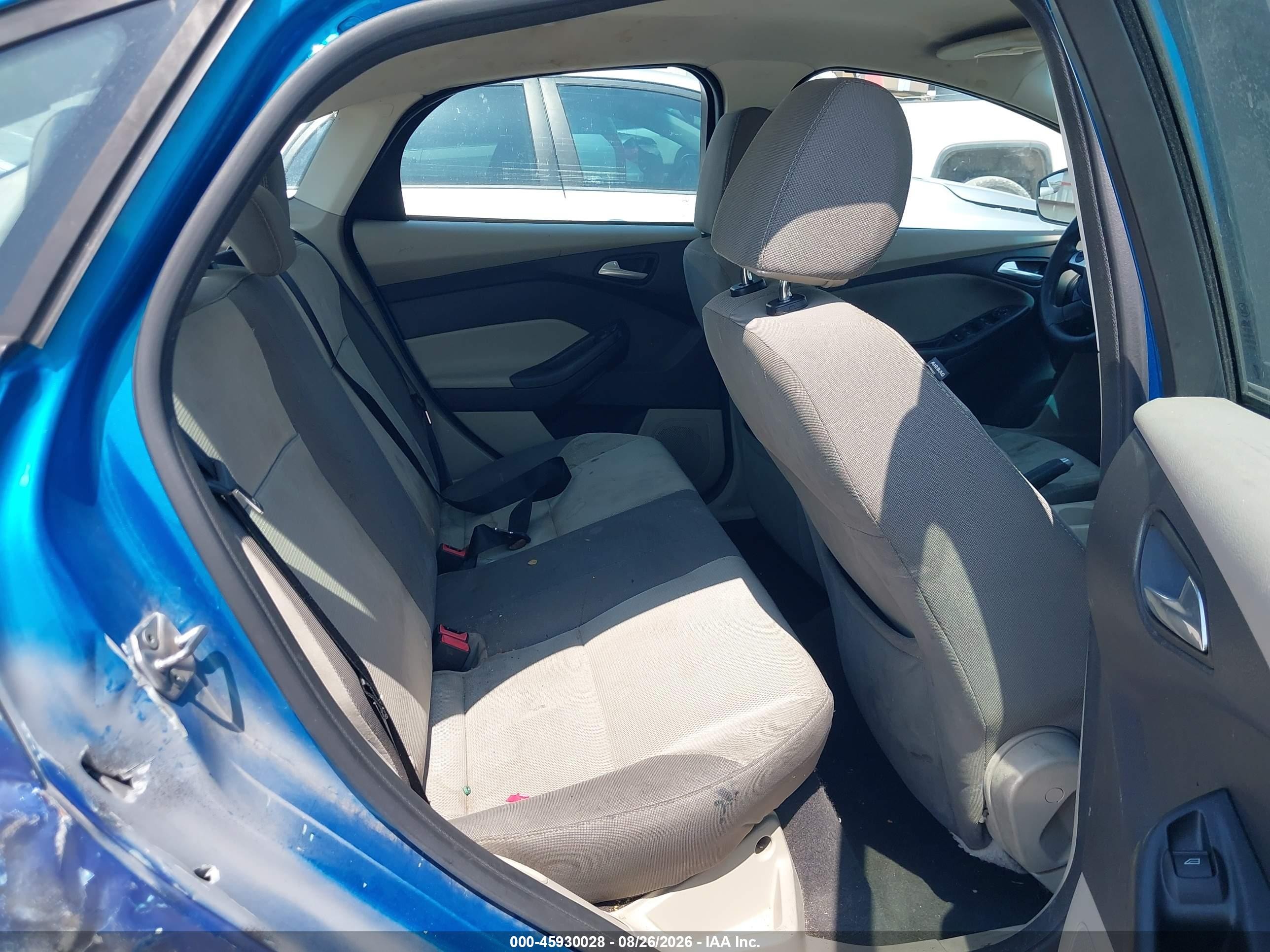 2014 Ford Focus Se Синий vin: 1FADP3F23EL246527