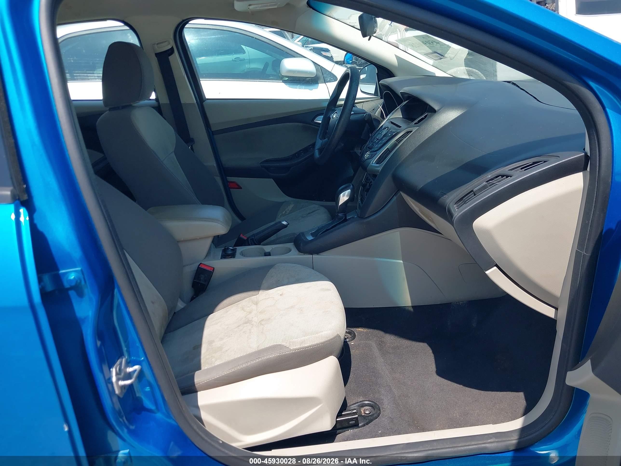 2014 Ford Focus Se Синий vin: 1FADP3F23EL246527