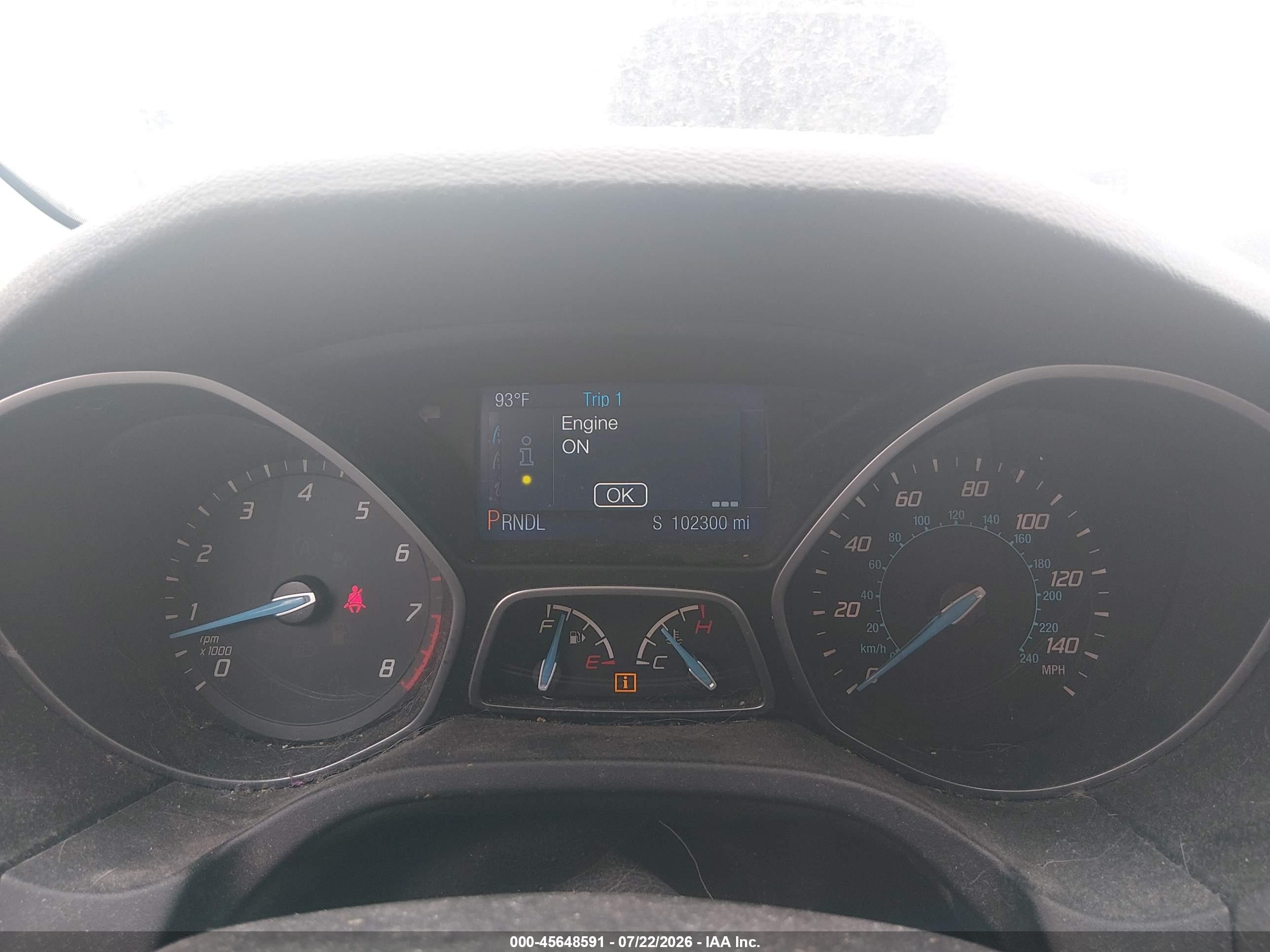 2014 Ford Focus Se Gray vin: 1FADP3F23EL254725