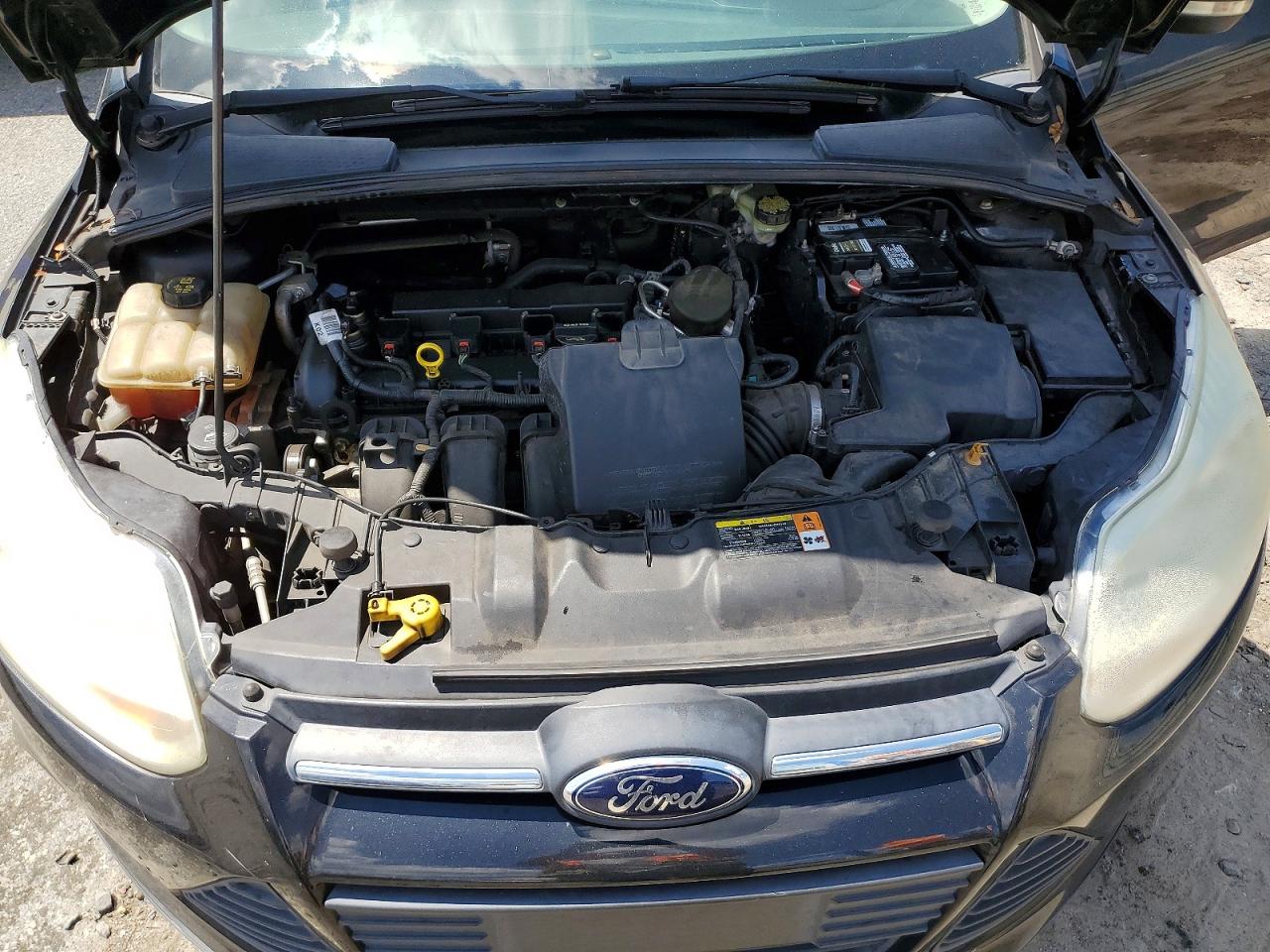 2014 Ford Focus Se Black vin: 1FADP3F23EL261111