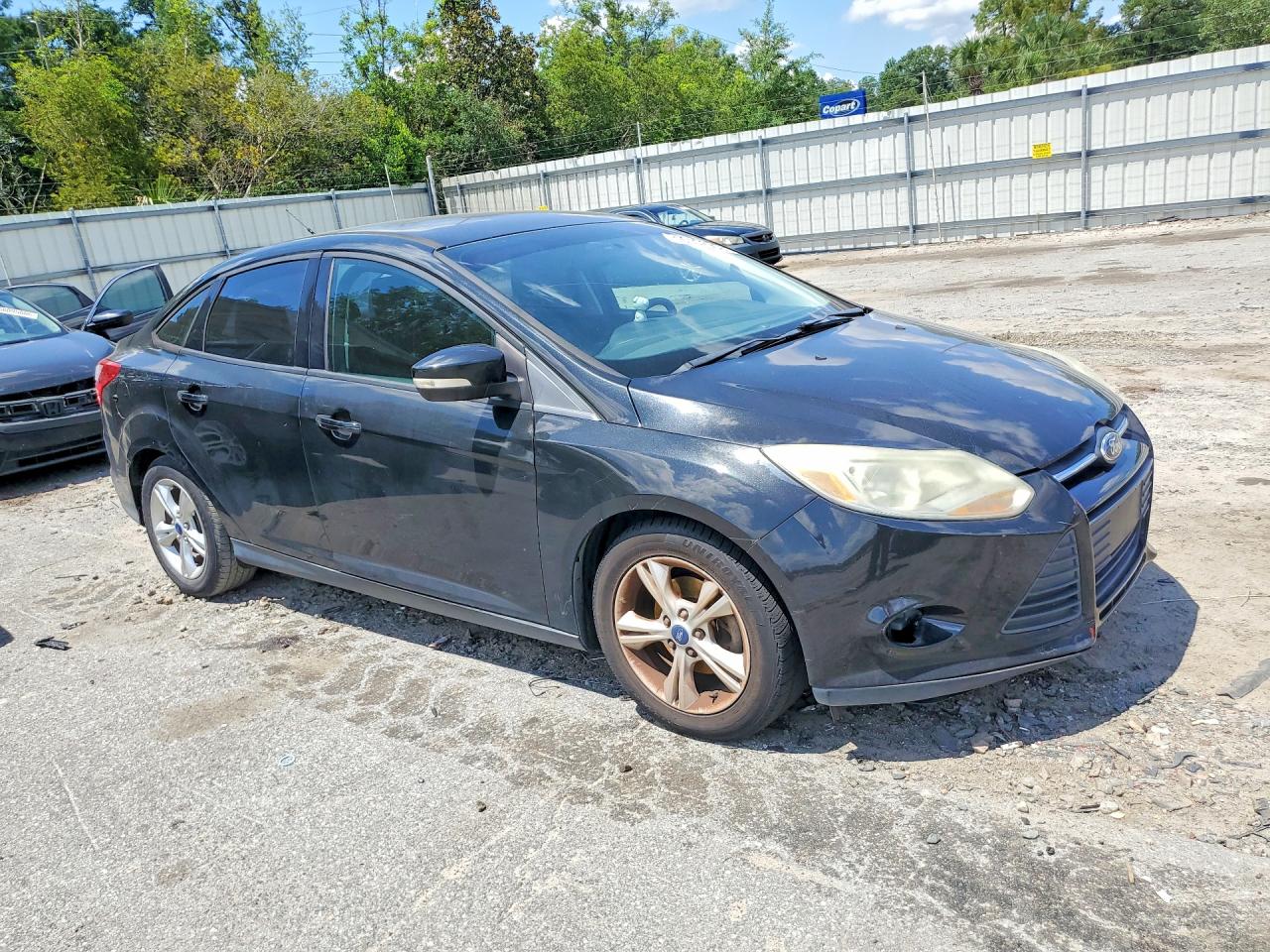 2014 Ford Focus Se Black vin: 1FADP3F23EL261111
