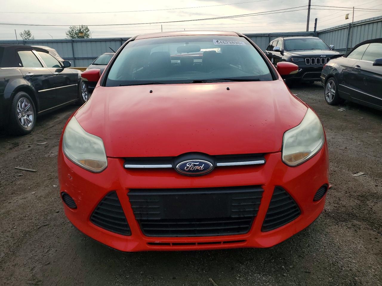 2014 Ford Focus Se Red vin: 1FADP3F23EL270004