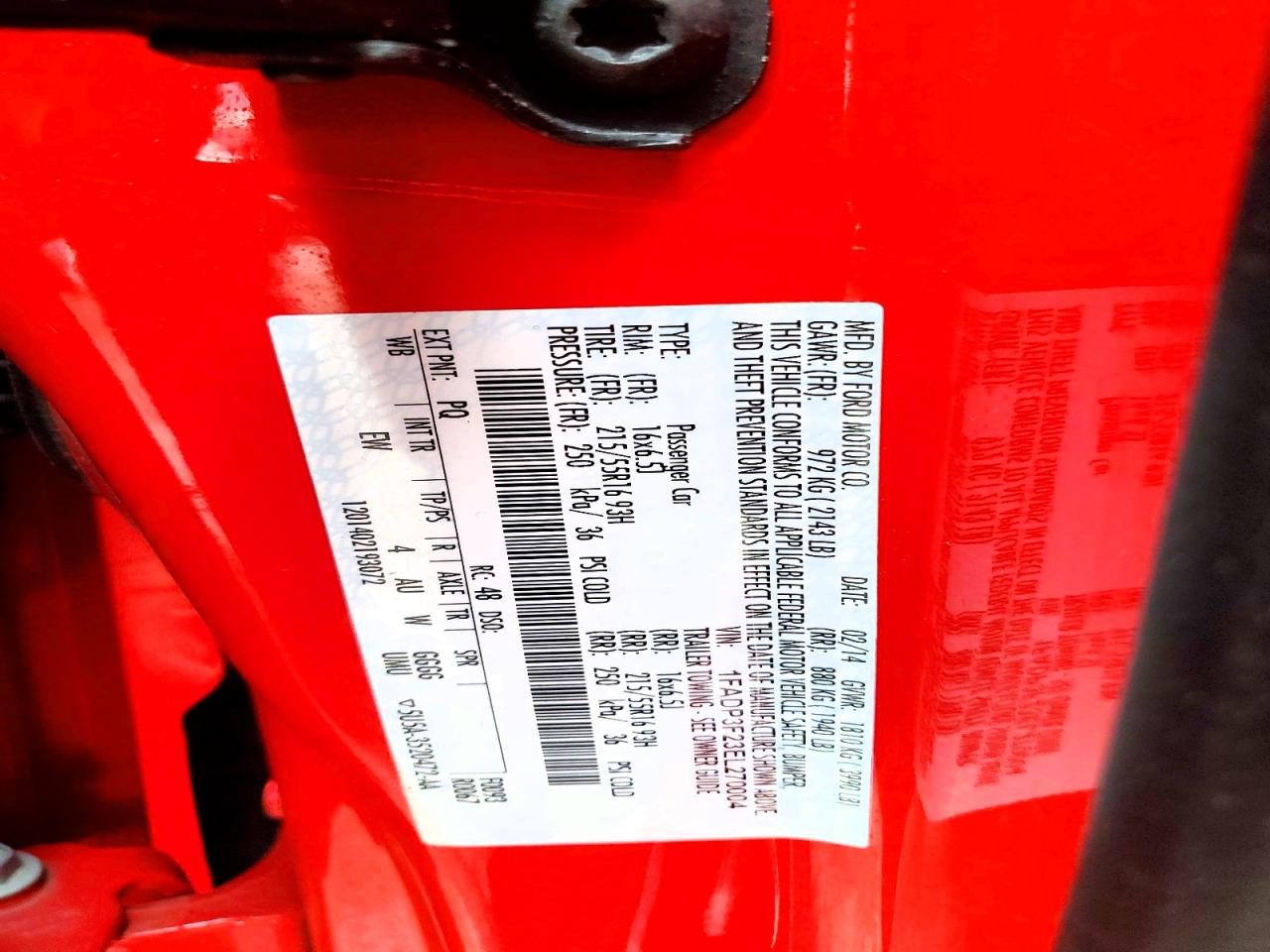 2014 Ford Focus Se Red vin: 1FADP3F23EL270004