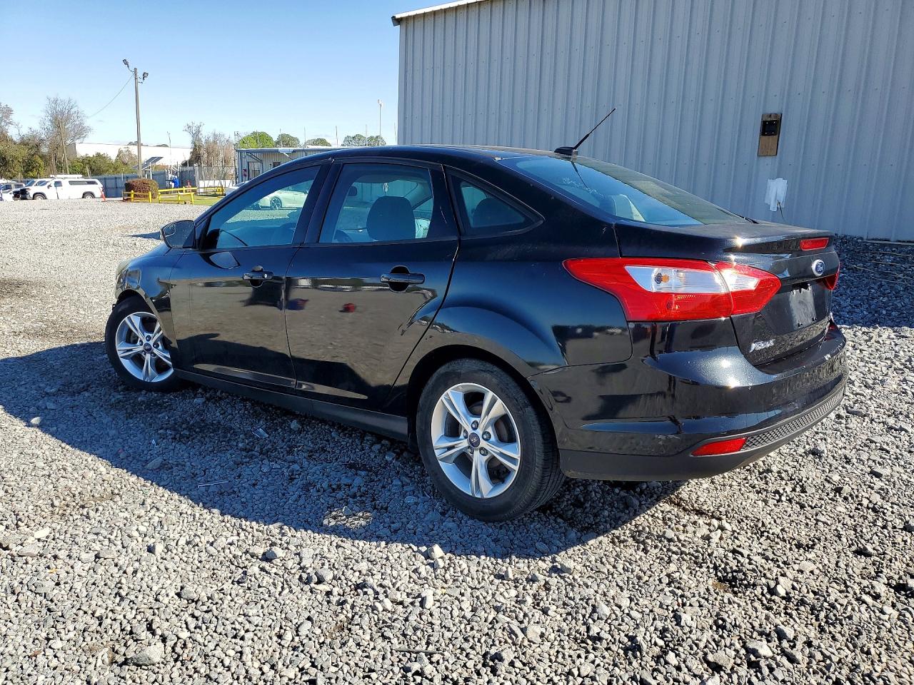 2014 Ford Focus Se Black vin: 1FADP3F23EL277759