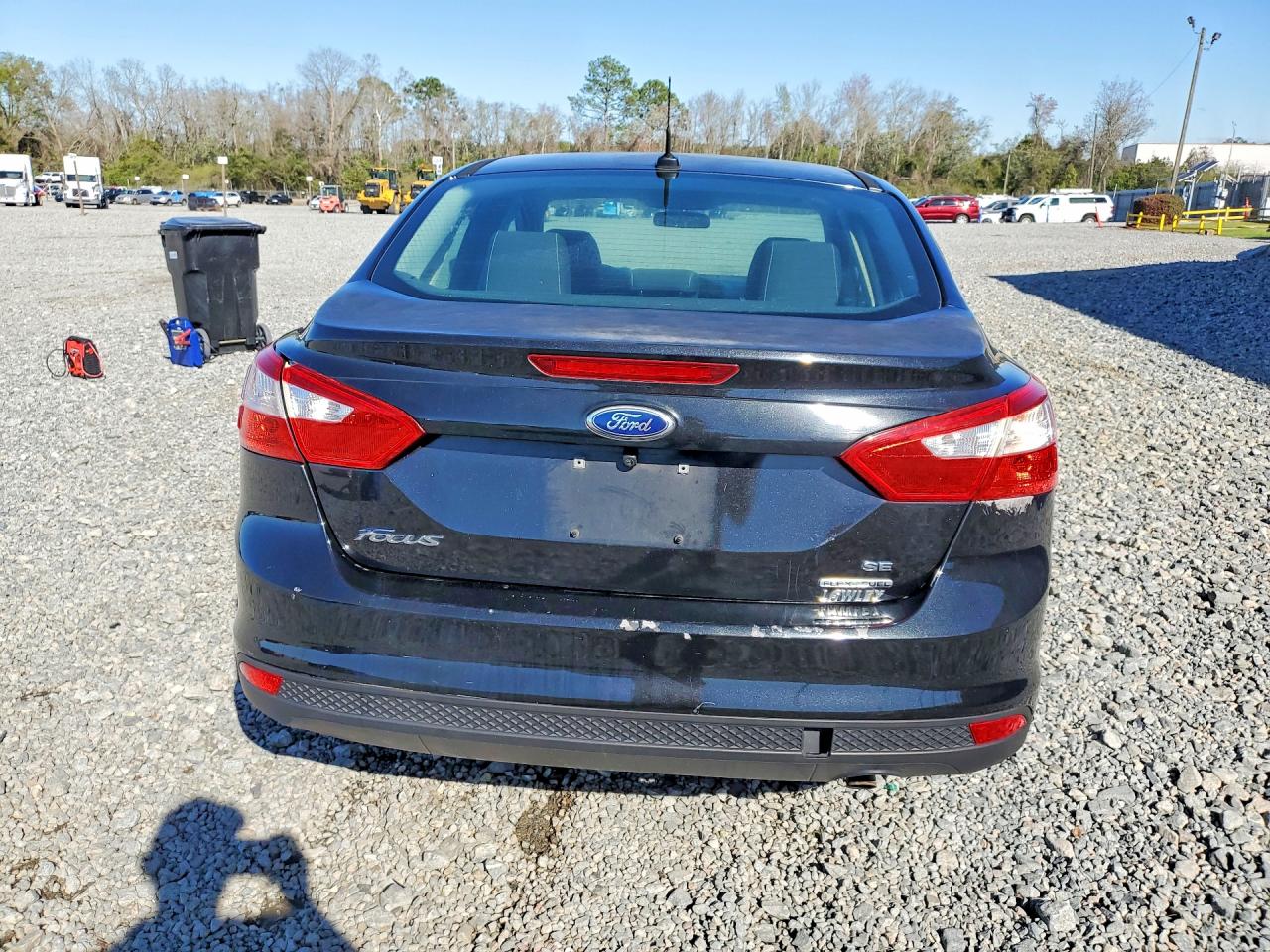 2014 Ford Focus Se Black vin: 1FADP3F23EL277759