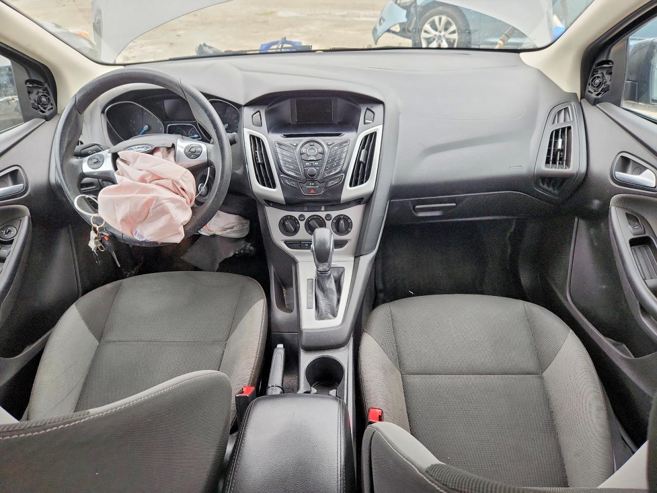 2014 Ford Focus Se Gray vin: 1FADP3F23EL285991