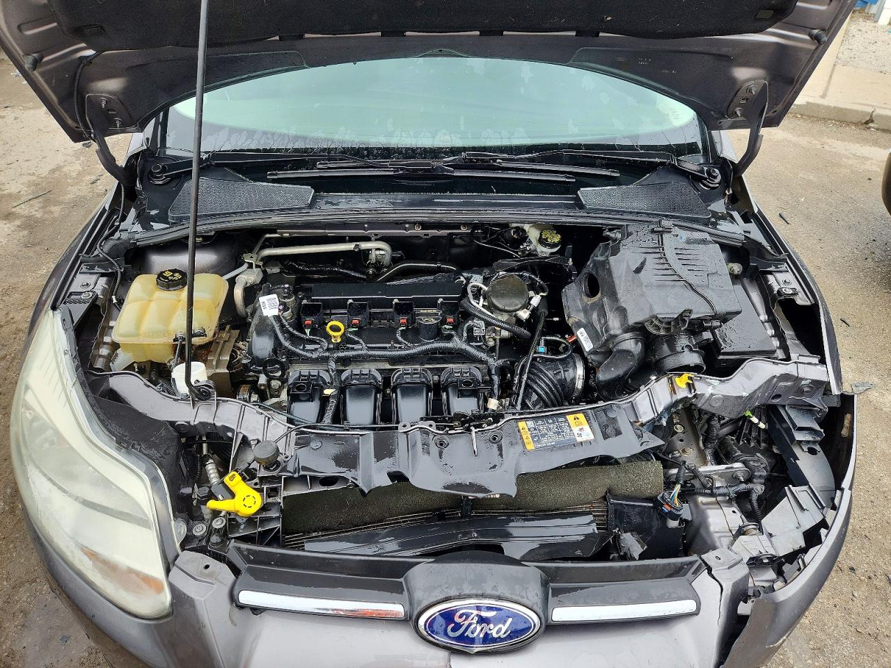 2014 Ford Focus Se Gray vin: 1FADP3F23EL285991