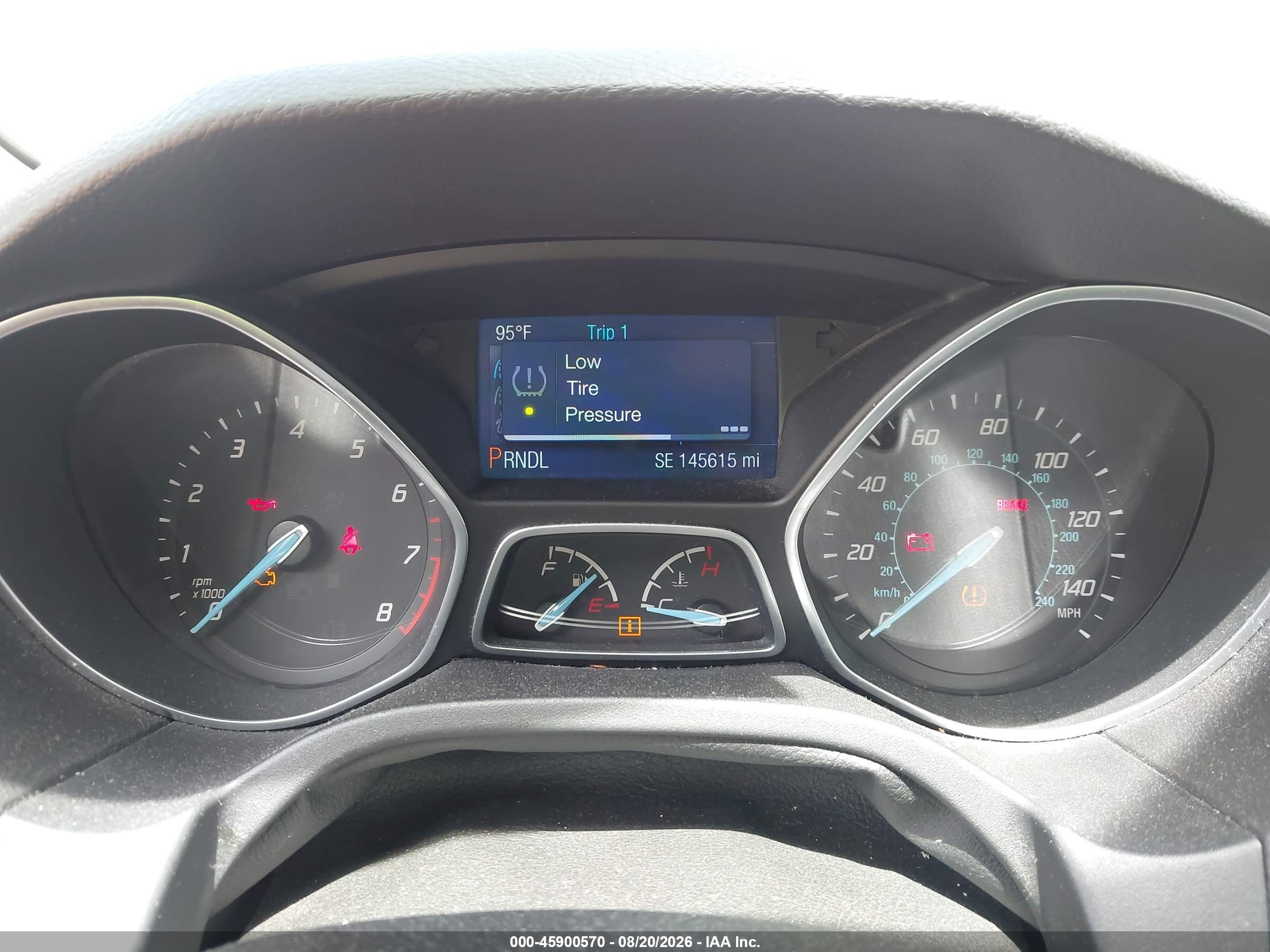 2014 Ford Focus Se Red vin: 1FADP3F23EL286266