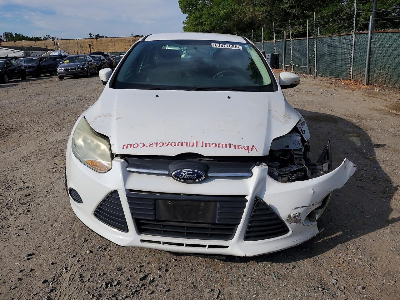 2014 Ford Focus Se White vin: 1FADP3F23EL292195