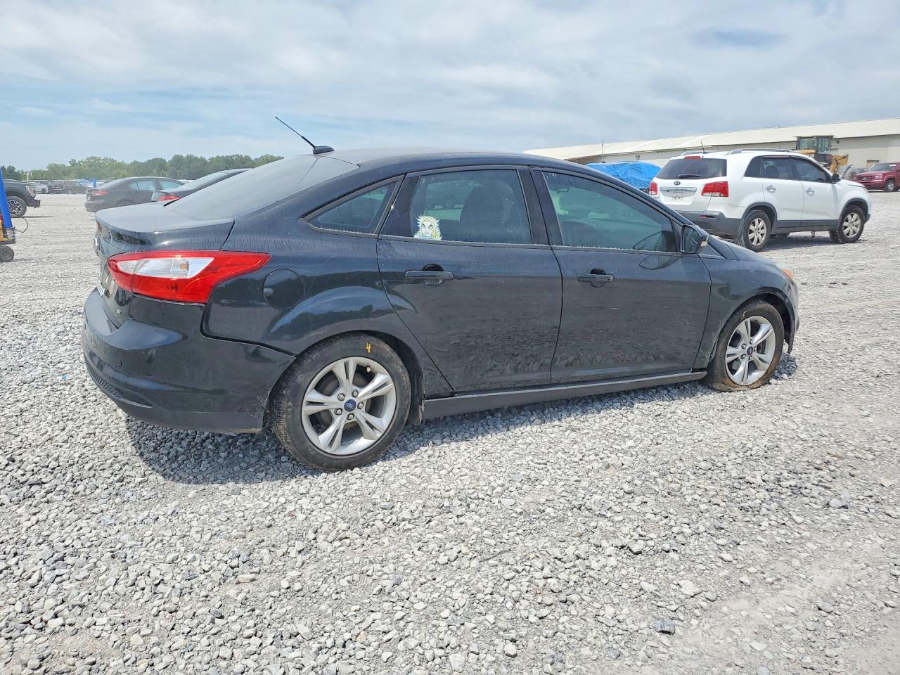 2014 Ford Focus Se Black vin: 1FADP3F23EL296098