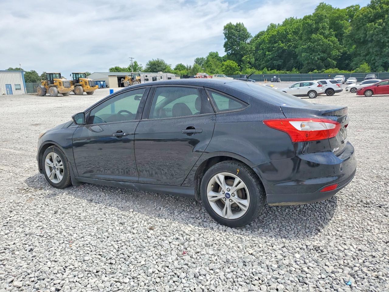 2014 Ford Focus Se Black vin: 1FADP3F23EL296098
