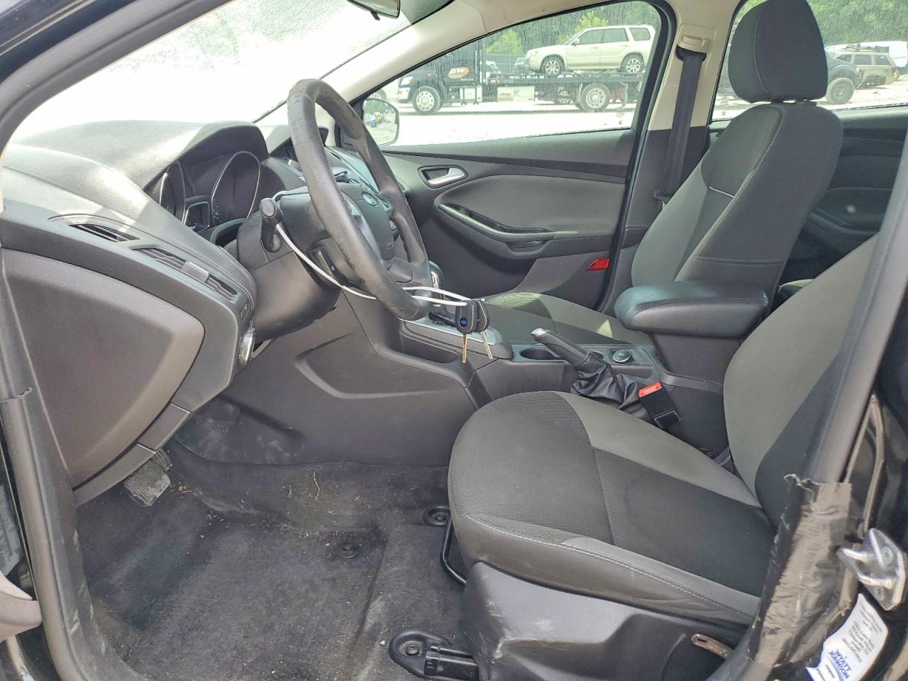 2014 Ford Focus Se Black vin: 1FADP3F23EL296098