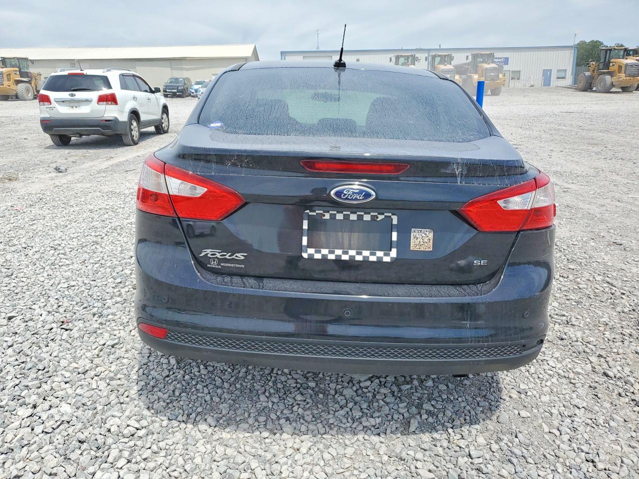 2014 Ford Focus Se Black vin: 1FADP3F23EL296098