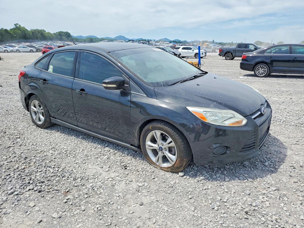 2014 Ford Focus Se Black vin: 1FADP3F23EL296098