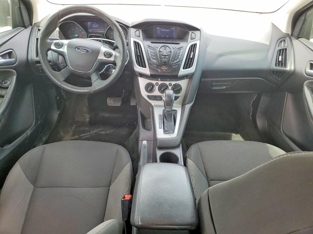 2014 Ford Focus Se Black vin: 1FADP3F23EL296098