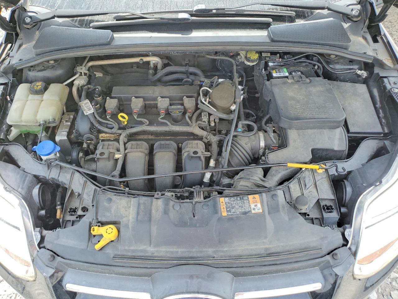 2014 Ford Focus Se Black vin: 1FADP3F23EL296098