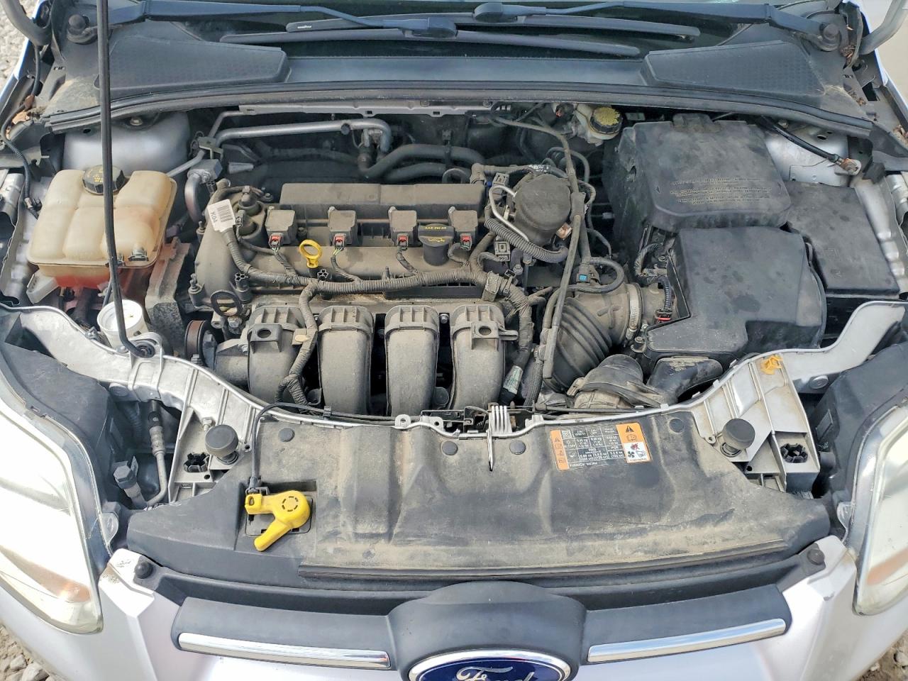 2014 Ford Focus Se Silver vin: 1FADP3F23EL313188