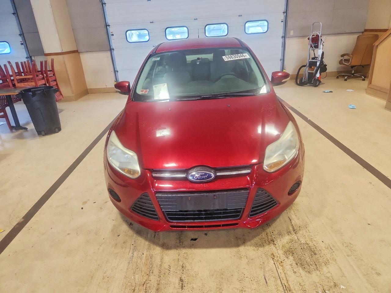 2014 Ford Focus Se Red vin: 1FADP3F23EL343940