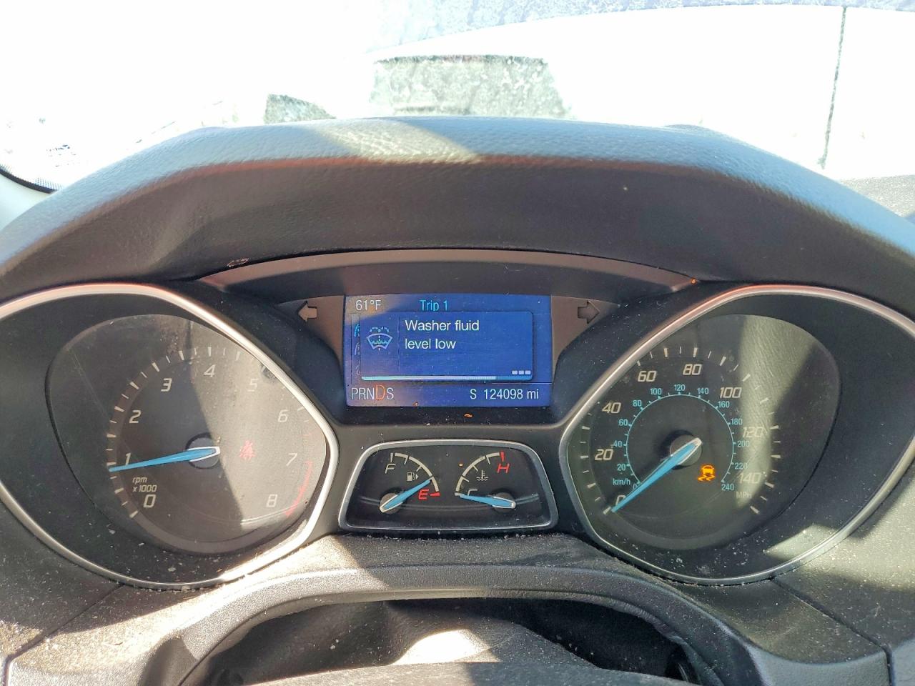 2014 Ford Focus Se Blue vin: 1FADP3F23EL360253