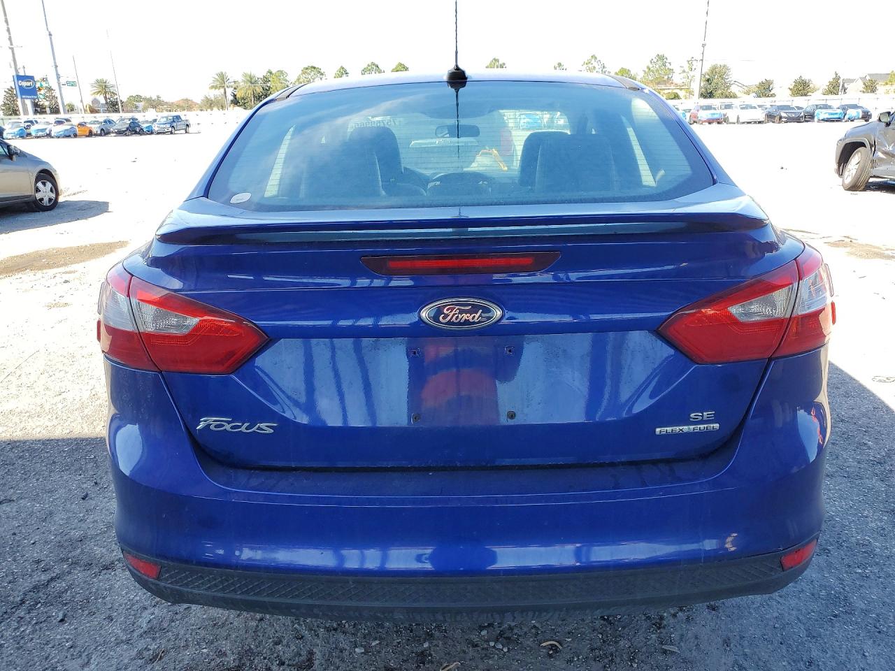2014 Ford Focus Se Blue vin: 1FADP3F23EL360253