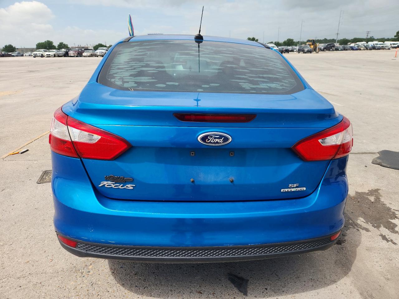 2014 Ford Focus Se Синий vin: 1FADP3F23EL368238