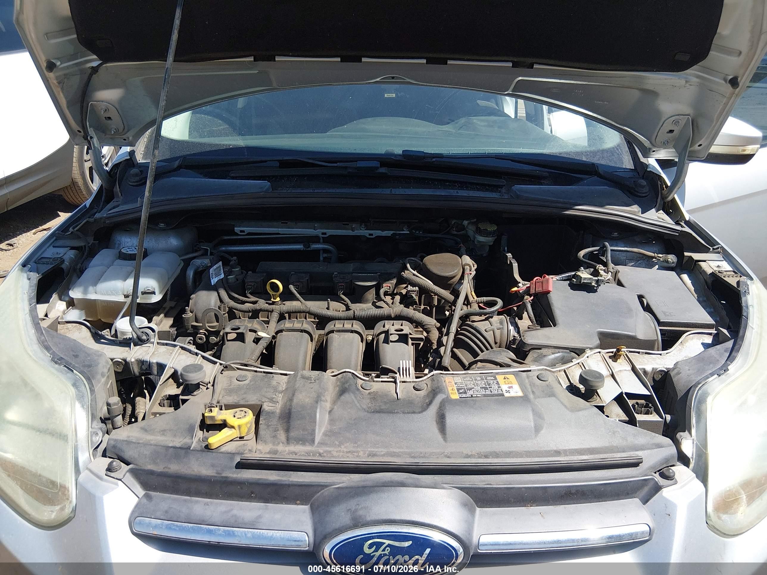 2014 Ford Focus Se Silver vin: 1FADP3F23EL374718