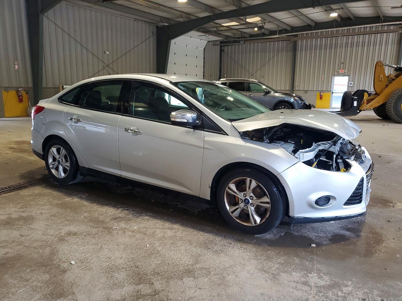 2014 Ford Focus Se Gray vin: 1FADP3F23EL379613