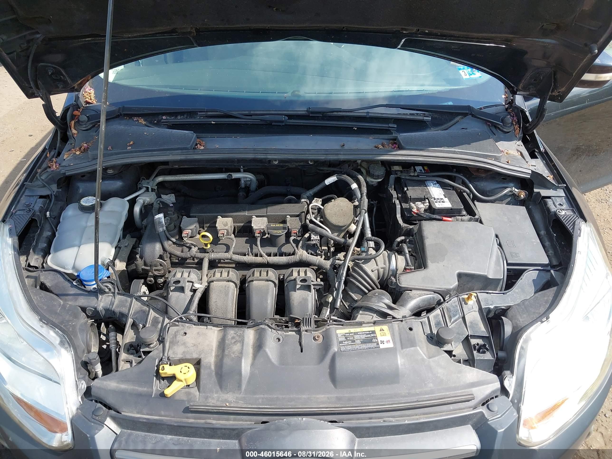 2014 Ford Focus Se Black vin: 1FADP3F23EL383113