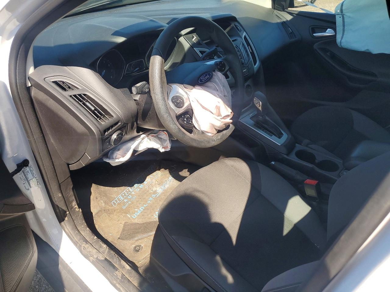 2014 Ford Focus Se White vin: 1FADP3F23EL389557