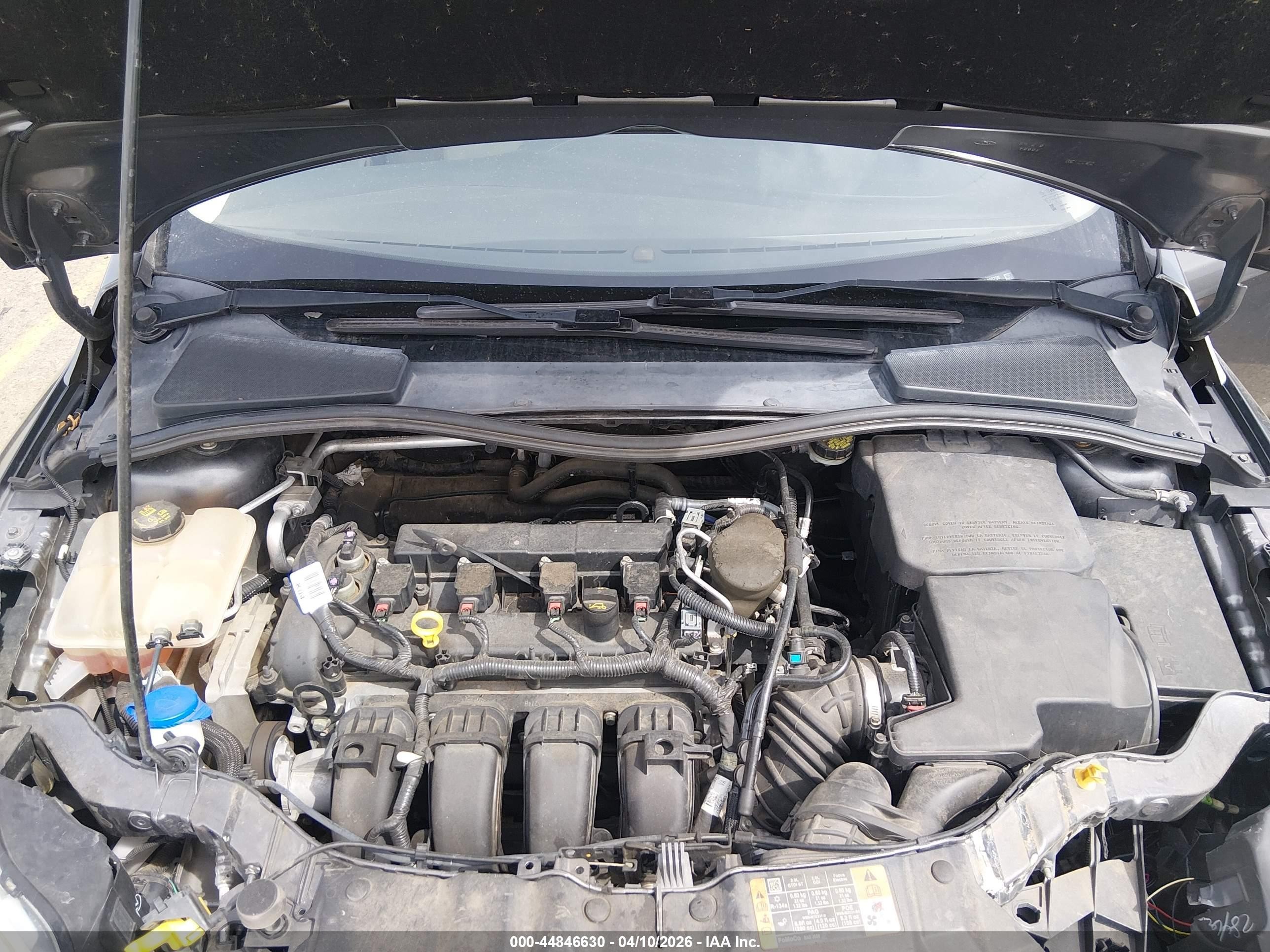 2014 Ford Focus Se Gray vin: 1FADP3F23EL390790