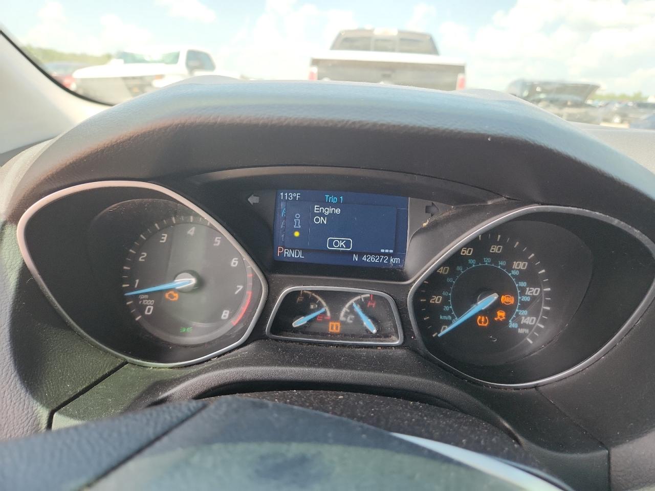 2014 Ford Focus Se Красный vin: 1FADP3F23EL392569