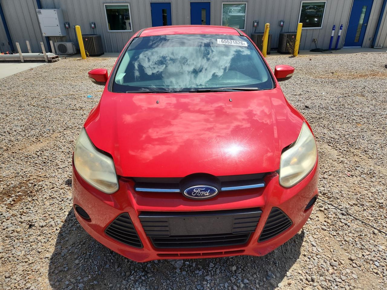 2014 Ford Focus Se Красный vin: 1FADP3F23EL392569
