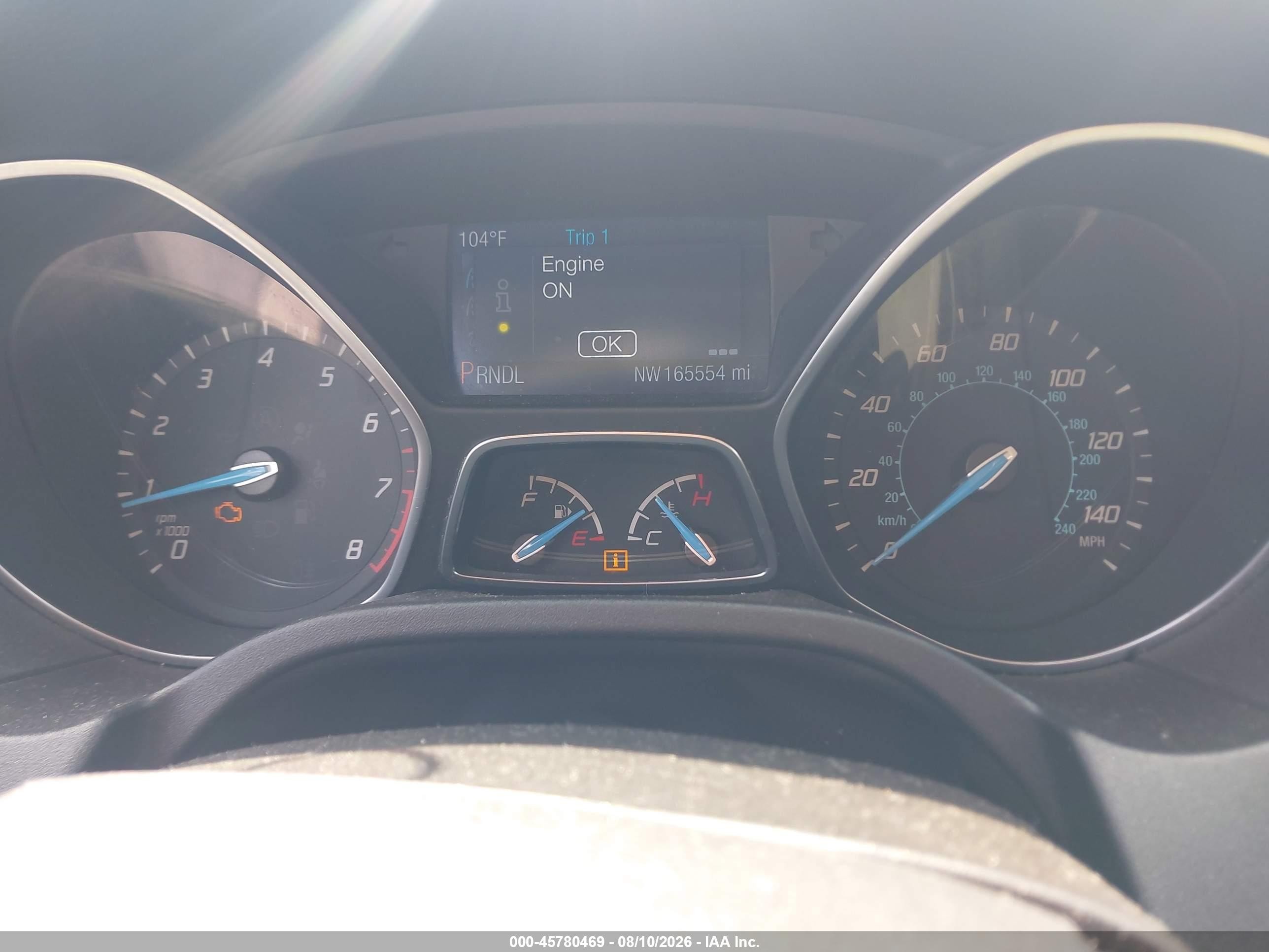 2014 Ford Focus Se White vin: 1FADP3F23EL409676