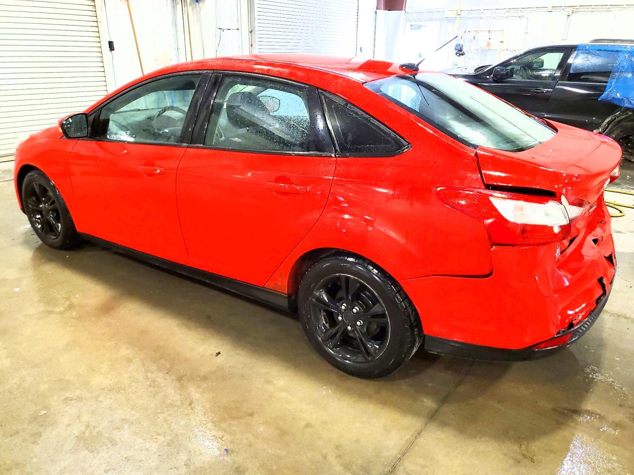 2014 Ford Focus Se Красный vin: 1FADP3F23EL432018