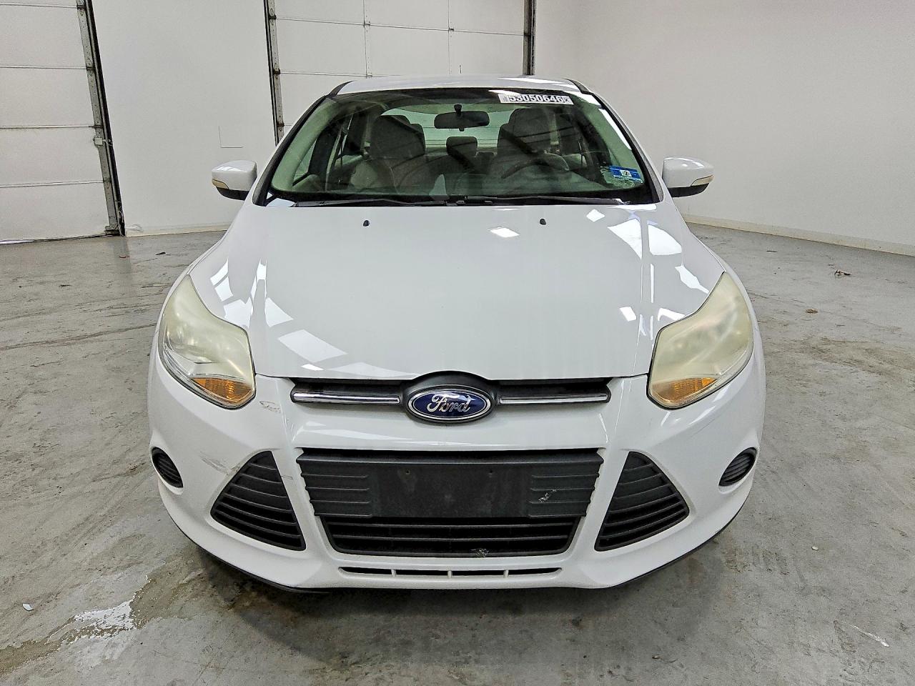 2014 Ford Focus Se White vin: 1FADP3F23EL446484
