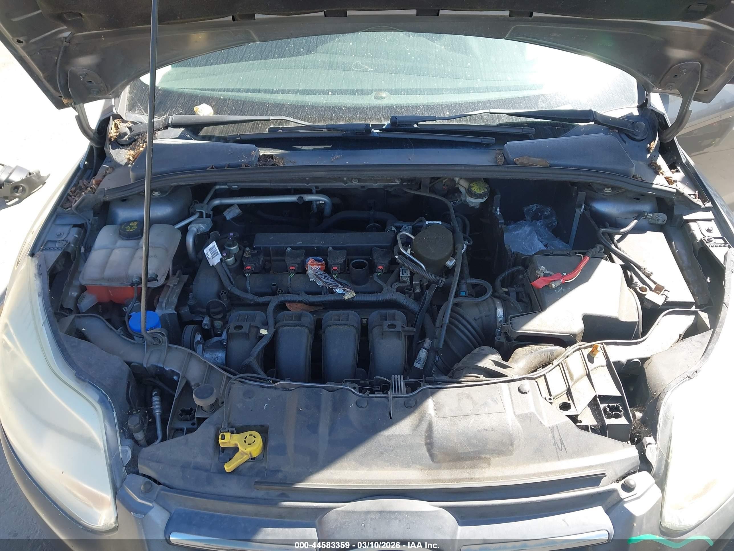 2014 Ford Focus Se Gray vin: 1FADP3F23EL455699