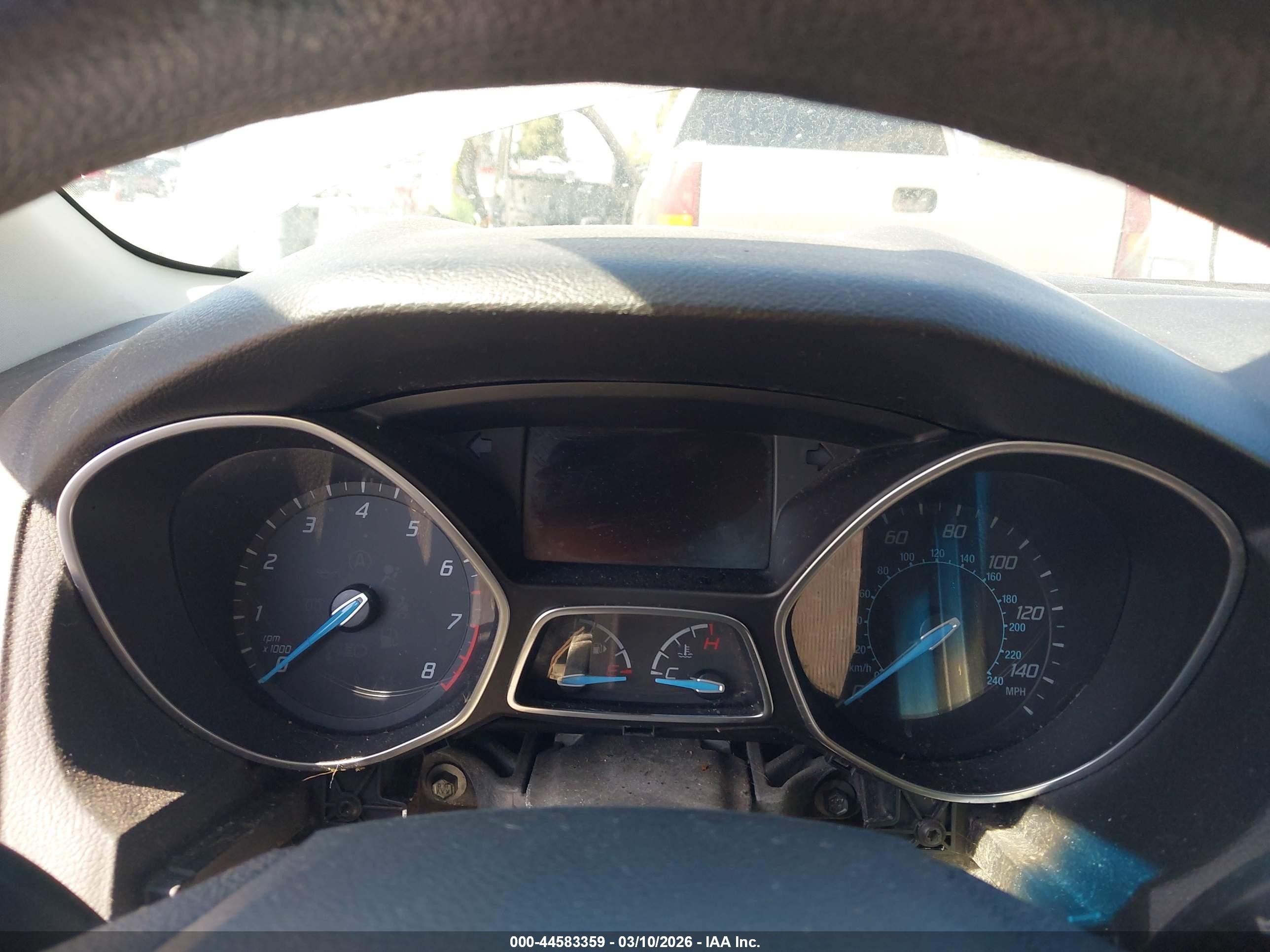2014 Ford Focus Se Gray vin: 1FADP3F23EL455699