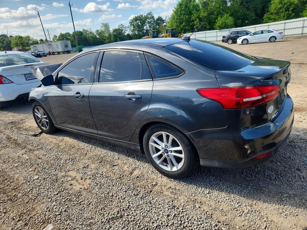 2015 Ford Focus Se Gray vin: 1FADP3F23FL200648