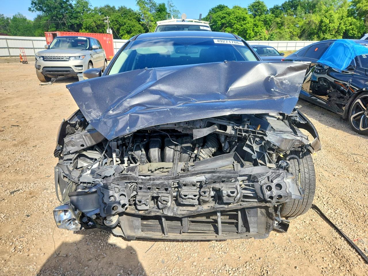2015 Ford Focus Se Gray vin: 1FADP3F23FL200648