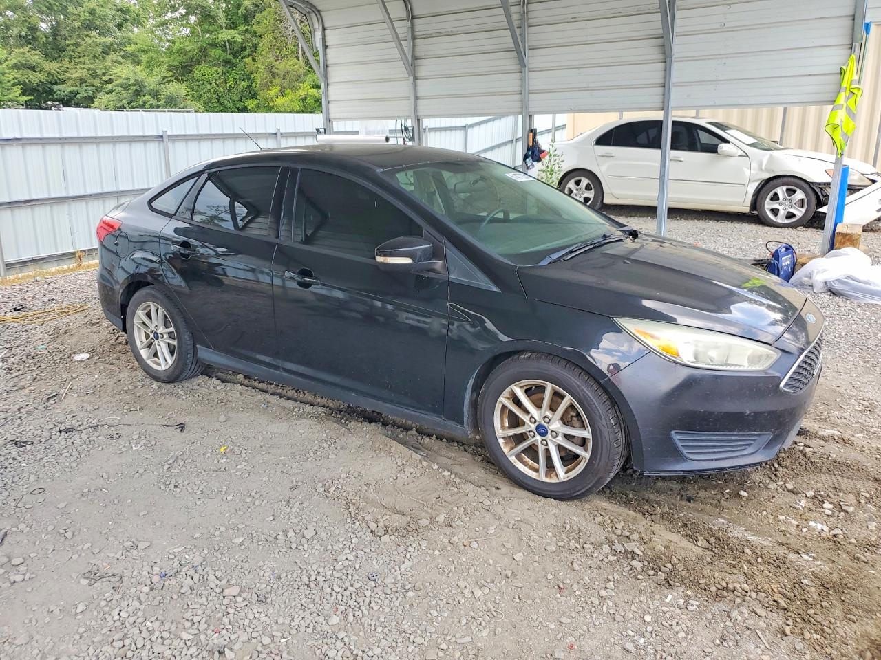 2015 Ford Focus Se Black vin: 1FADP3F23FL205459