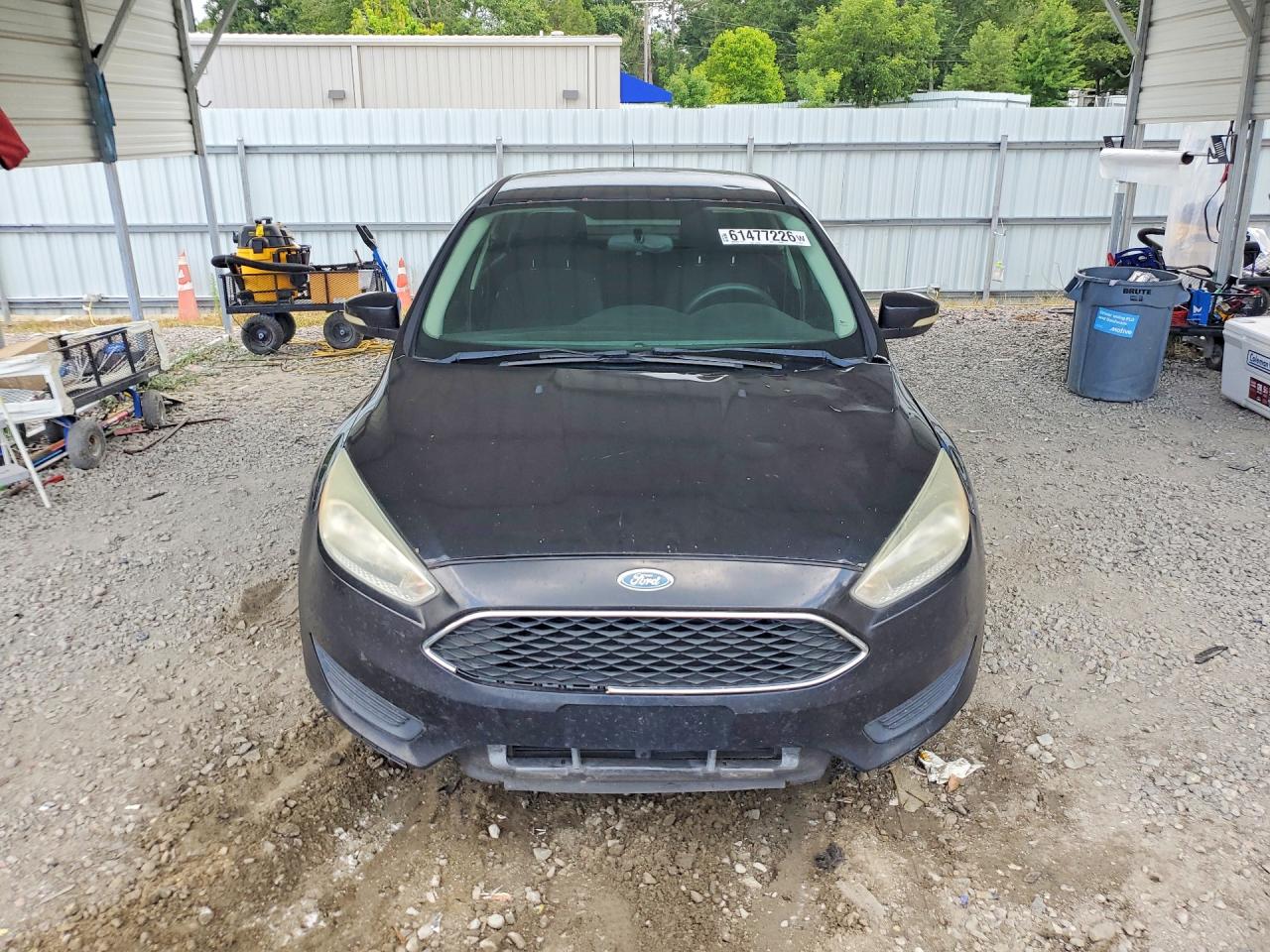 2015 Ford Focus Se Black vin: 1FADP3F23FL205459