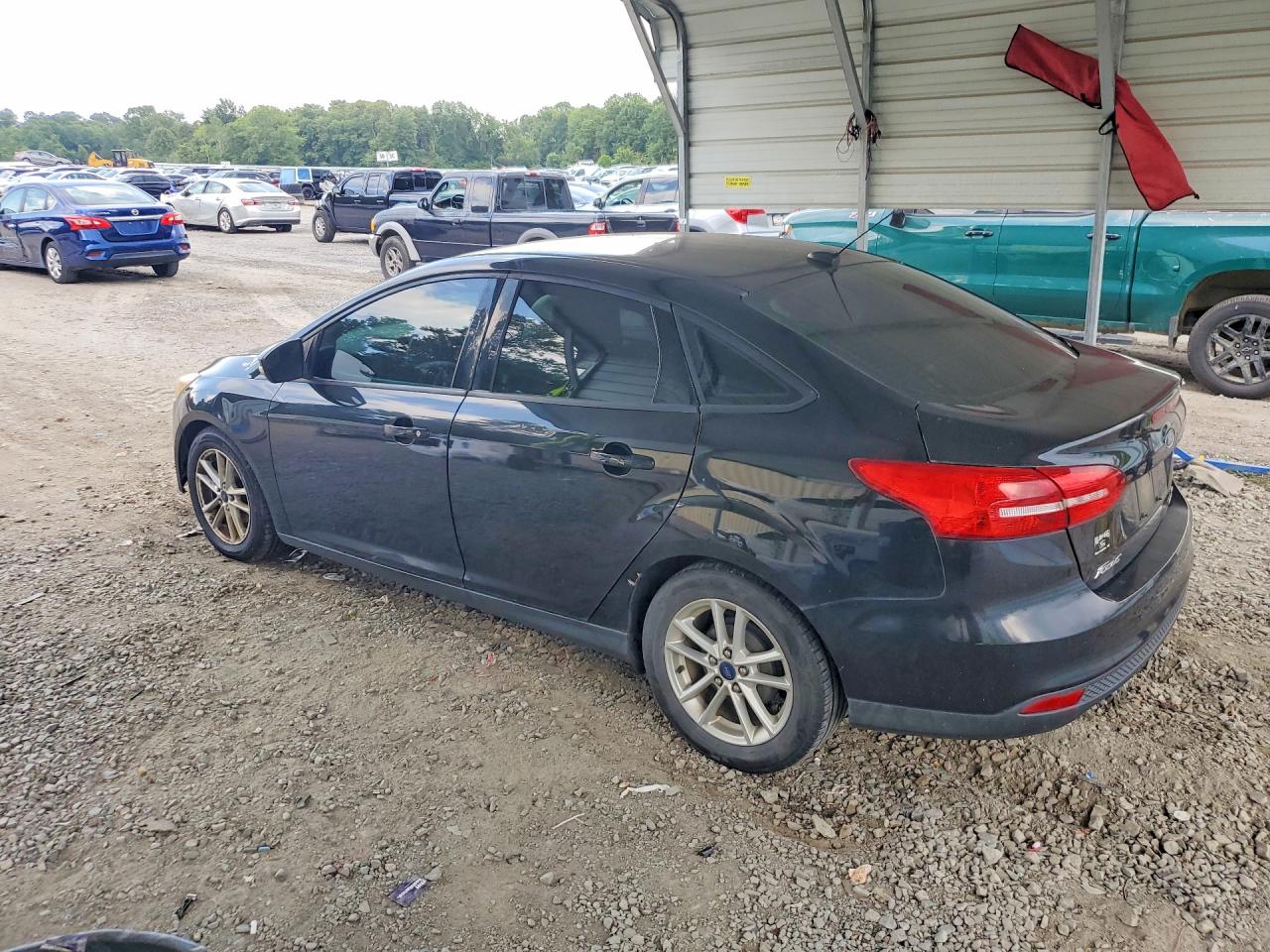 2015 Ford Focus Se Black vin: 1FADP3F23FL205459