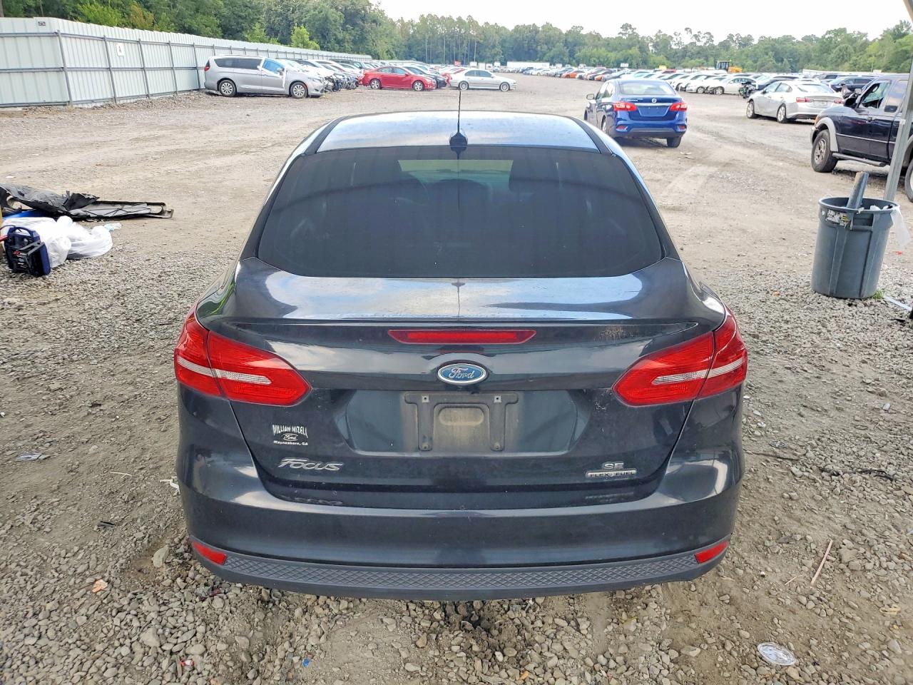 2015 Ford Focus Se Black vin: 1FADP3F23FL205459