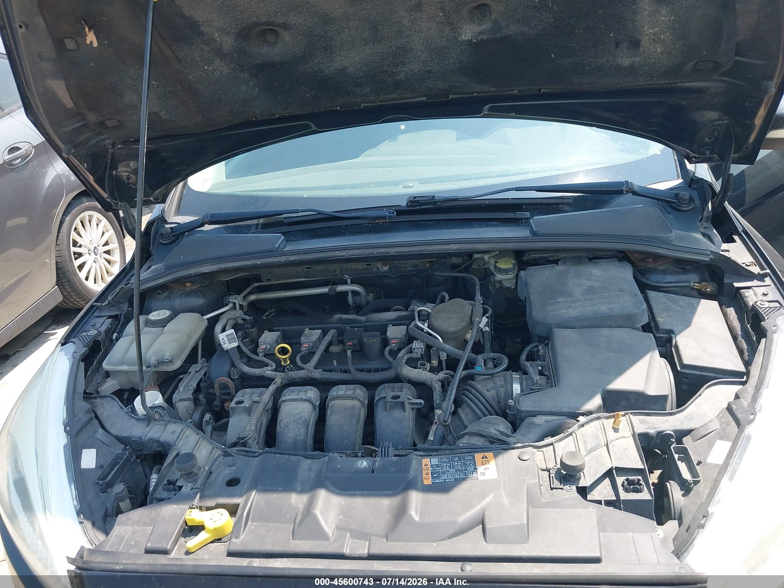 2015 Ford Focus Se Black vin: 1FADP3F23FL216963