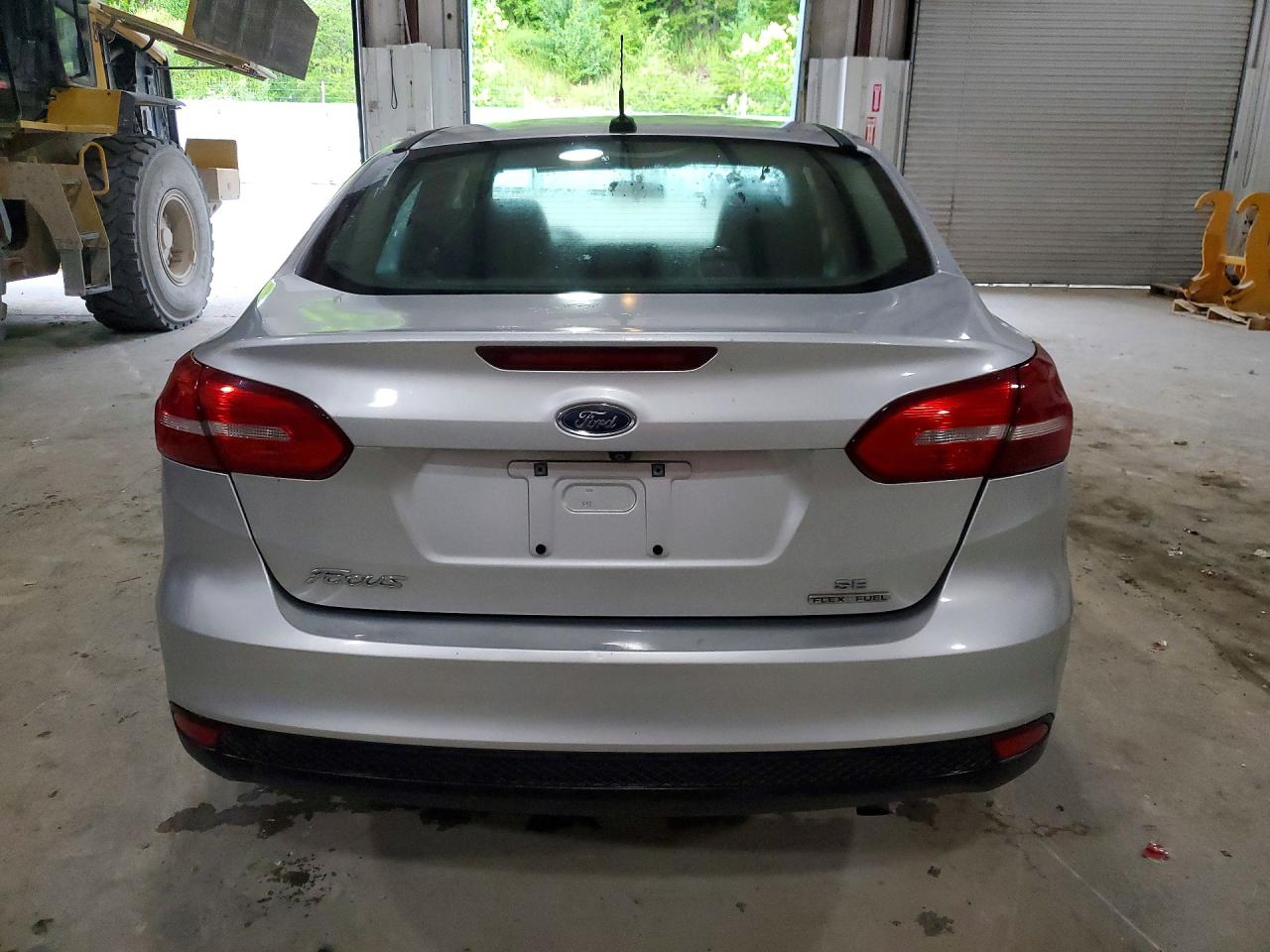2015 Ford Focus Se Silver vin: 1FADP3F23FL218017